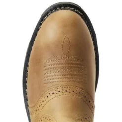 Ariat Men's WorkHog 10" Comp Toe WP Work Boot - Aged Bark - 10008635 -Wolverine Sales Shop 10008635 toe