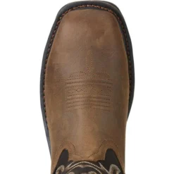 Ariat Men's WorkHog 11" Wide Sqr Comp Toe WP 400g Western Work Boot - 10018555 8 Ariat Men's WorkHog 11" Wide Sqr Comp Toe WP 400g Western Work Boot - 10018555 -Wolverine Sales Shop 10018555 toe