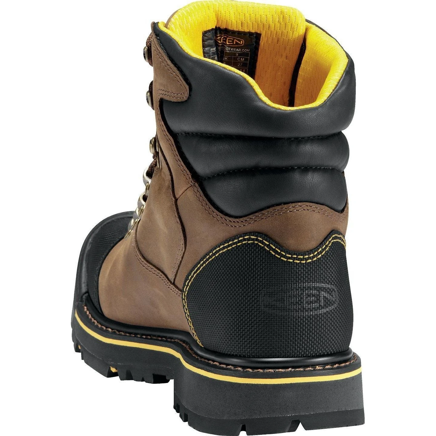 Keen Utility Men's Milwaukee Steel Toe WP Work Boots - Brown -1009174 9 Keen Utility Men's Milwaukee Steel Toe WP Work Boots - Brown -1009174 - Image 9
