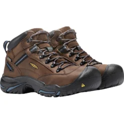 Keen Utility Men's Braddock USA Built Stl Toe WP Work Boot Brown 1012771 -Wolverine Sales Shop 1012771 PLA large