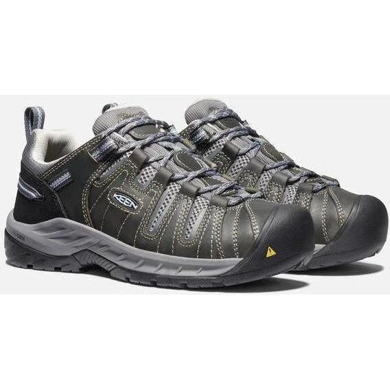 Keen Utility Women's Flint II Soft Toe Work Shoe - Grey - 1023253 1 Keen Utility Women's Flint II Soft Toe Work Shoe - Grey - 1023253