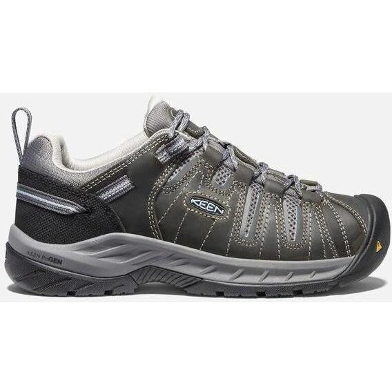 Keen Utility Women's Flint II Soft Toe Work Shoe - Grey - 1023253 3 Keen Utility Women's Flint II Soft Toe Work Shoe - Grey - 1023253 - Image 3