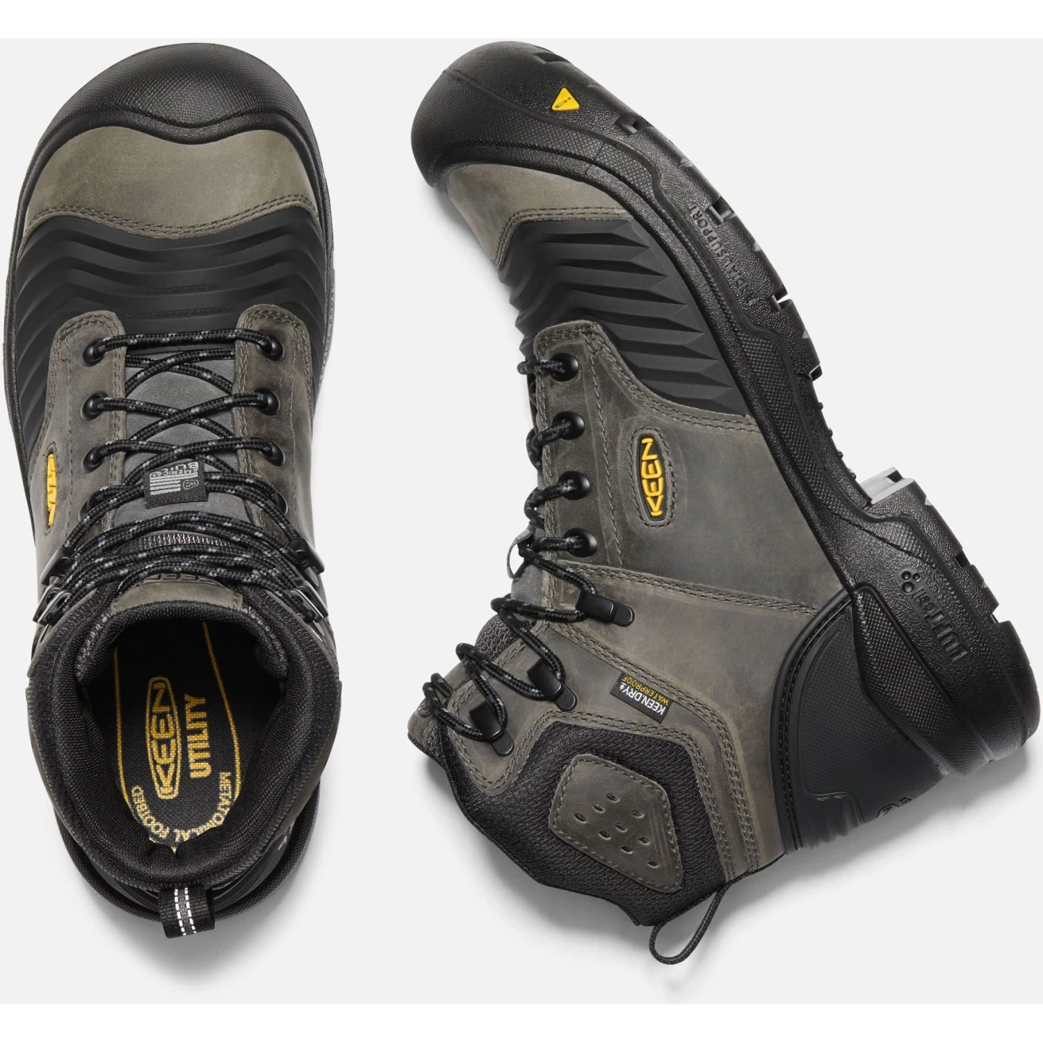 Keen Utility Men's Portland 6" Carbon-Fiber Toe WP Work Boot - 1023387 7 Keen Utility Men's Portland 6" Carbon-Fiber Toe WP Work Boot - 1023387 - Image 7