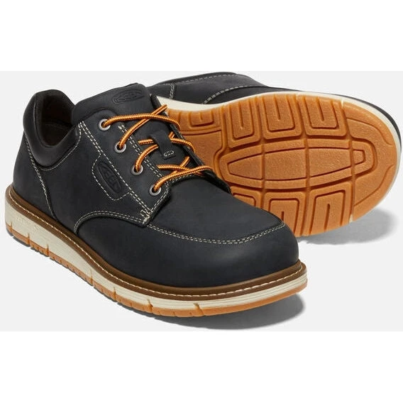 KEEN Utility Men's San Jose Oxford AT Work Boot - Black/Off White - 1026708 3 KEEN Utility Men's San Jose Oxford AT Work Boot - Black/Off White - 1026708 - Image 3