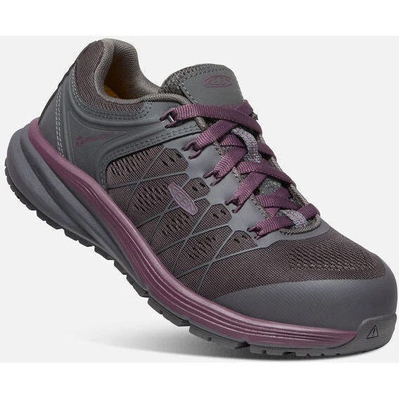 Keen Utility Women's Vista Energy Fiber Toe Work Shoe -Prune Purple- 1026985 4 Keen Utility Women's Vista Energy Fiber Toe Work Shoe -Prune Purple- 1026985 - Image 4