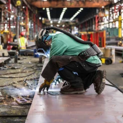 Danner Men's Steel Yard 6" Steel Toe Metguard Work Boot Brown - 12532 -Wolverine Sales Shop 12532 5