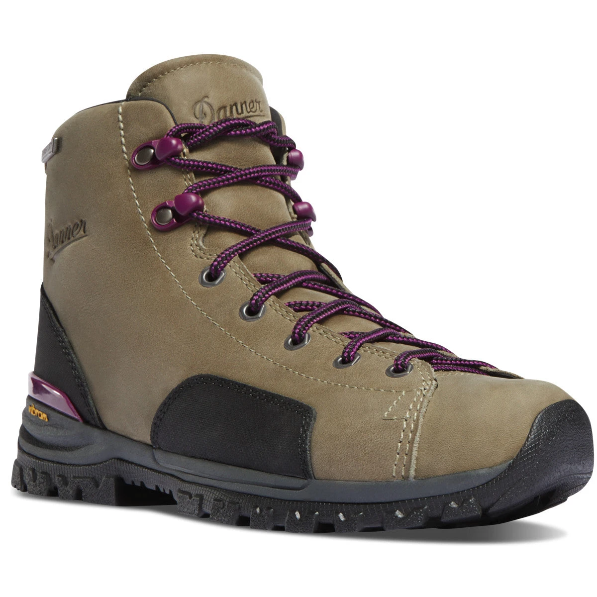 Danner Women's Stronghold 5" WP Comp Toe Work Boot - Gray - 16717 1 Danner Women's Stronghold 5" WP Comp Toe Work Boot - Gray - 16717