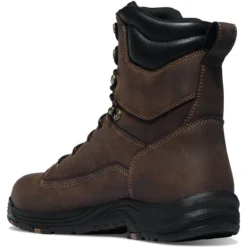 Danner Men's Riverside 8" Plain Toe WP Lace Up Work Boot - Brown - 19457 -Wolverine Sales Shop 19457 M