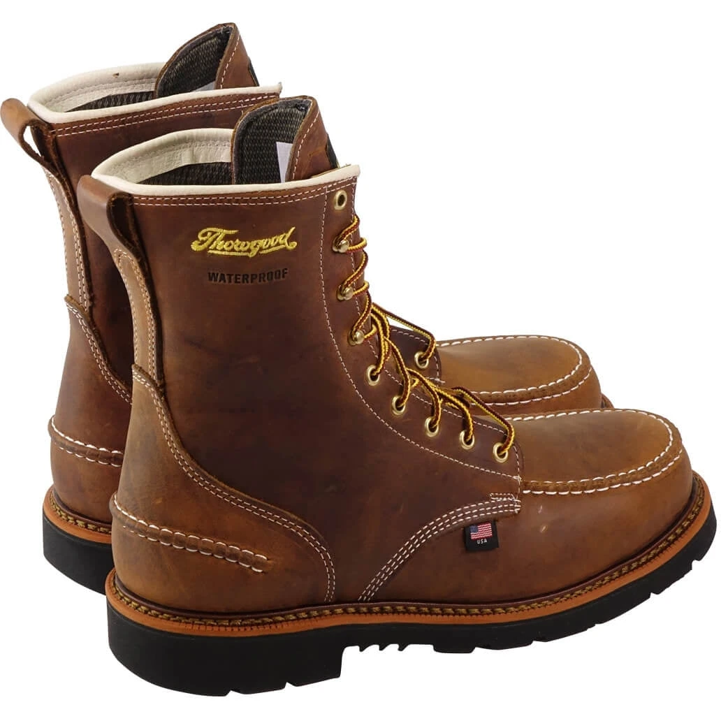 Thorogood Men's 1957 Series 8" Moc Toe WP USA Made Work Boot- 814-3890 3 Thorogood Men's 1957 Series 8" Moc Toe WP USA Made Work Boot- 814-3890 - Image 3