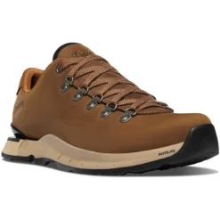Danner Women's Mountain Overlook 3" WP Work Shoe -Monk's Robe- 31791 -Wolverine Sales Shop 31791 BrownOrangeFlec
