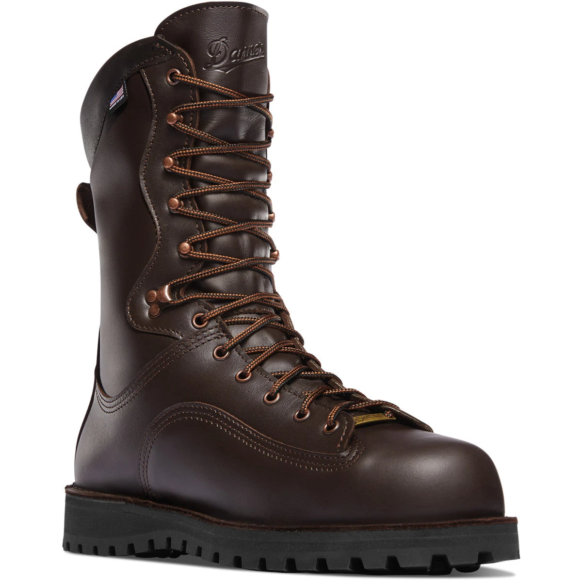Danner Men's Trophy 10" USA Made WP Ins Hunt Boot - Brown - 40000 1 Danner Men's Trophy 10" USA Made WP Ins Hunt Boot - Brown - 40000