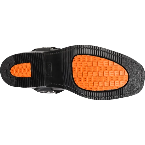 Double H Men's Barry 10" Square Toe USA Made Harness Boot- Black- 4008 6 Double H Men's Barry 10" Square Toe USA Made Harness Boot- Black- 4008 - Image 6