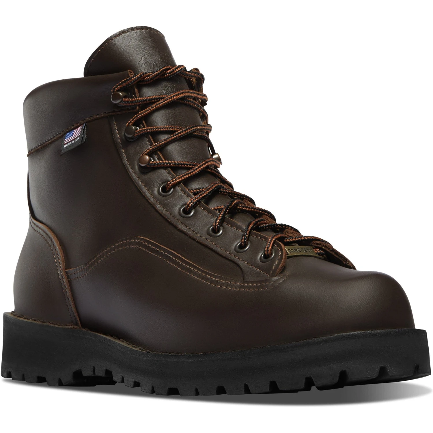 Danner Men's Explorer 6" WP USA Made Hiking Boot - Brown - 45200 1 Danner Men's Explorer 6" WP USA Made Hiking Boot - Brown - 45200