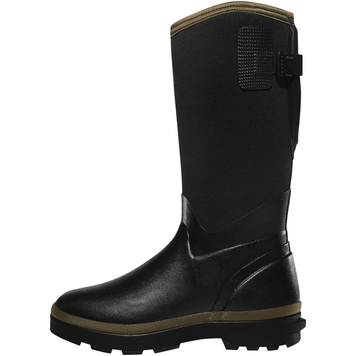 Lacrosse Women's Alpha Range 12" Soft Toe Rubber WP Work Boot - Black - 602247 2 Lacrosse Women's Alpha Range 12" Soft Toe Rubber WP Work Boot - Black - 602247 - Image 2