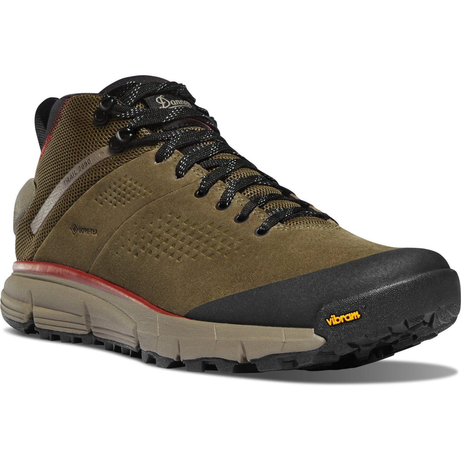 Danner Men's Trail 2650 GTX Mid 4" WP Hiking Shoe - Olive - 61240 1 Danner Men's Trail 2650 GTX Mid 4" WP Hiking Shoe - Olive - 61240