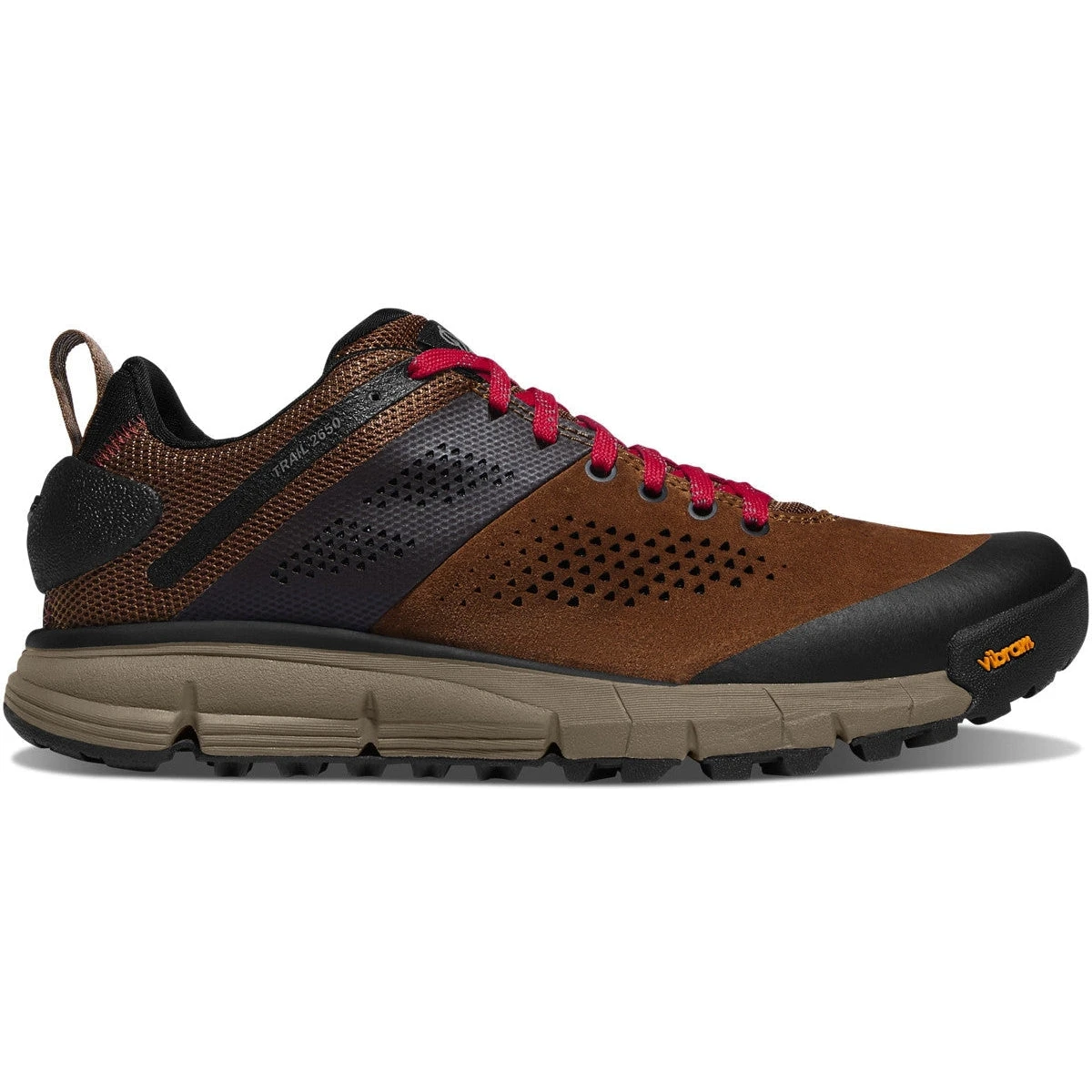 Danner Women's Trail 2650 GTX 3" Hiker Shoe - Brown/Red - 61300 2 Danner Women's Trail 2650 GTX 3" Hiker Shoe - Brown/Red - 61300 - Image 2