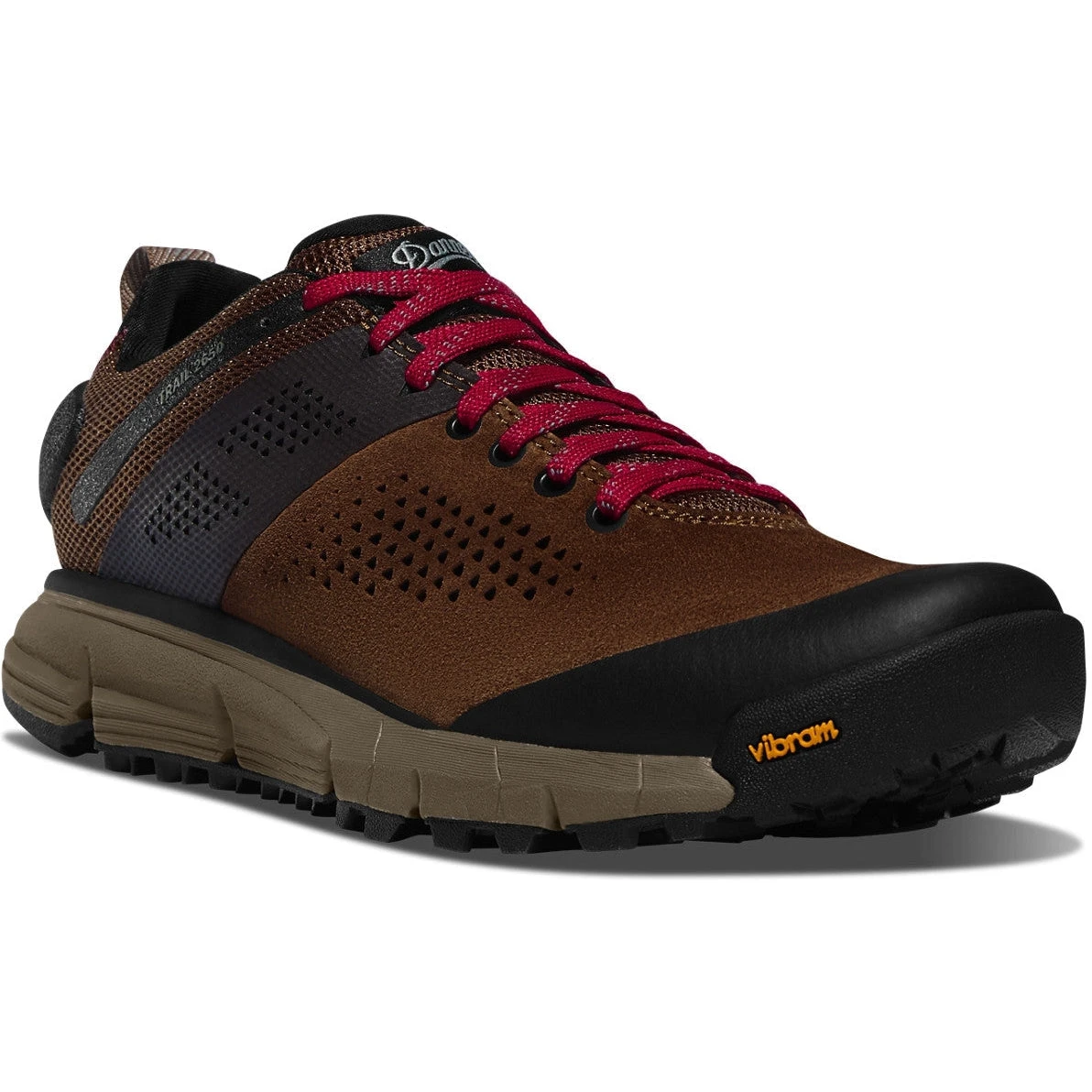 Danner Women's Trail 2650 GTX 3" Hiker Shoe - Brown/Red - 61300 1 Danner Women's Trail 2650 GTX 3" Hiker Shoe - Brown/Red - 61300