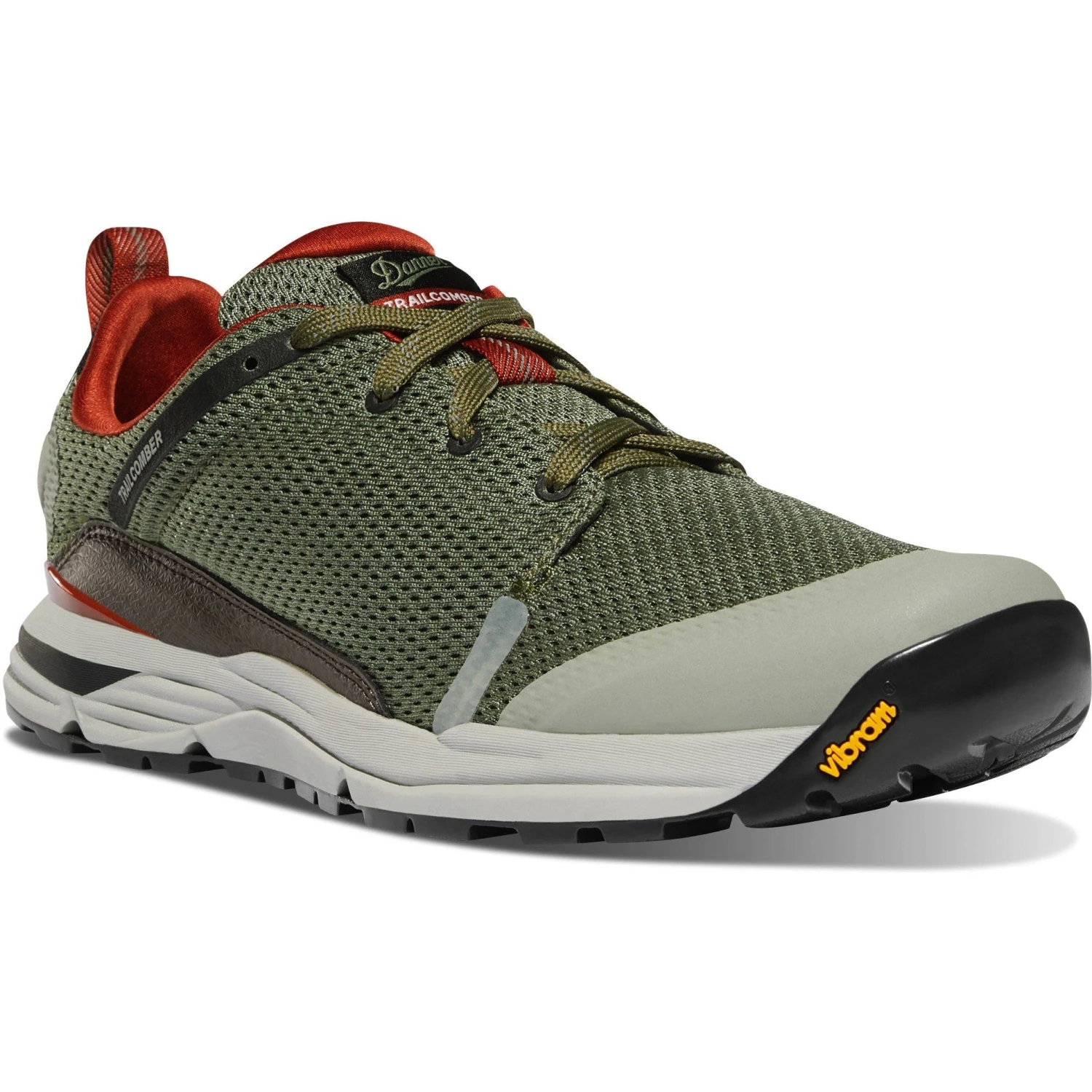 Danner Men's Trailcomber 3" Hiking Shoe - Lichen/Picante - 63351 1 Danner Men's Trailcomber 3" Hiking Shoe - Lichen/Picante - 63351