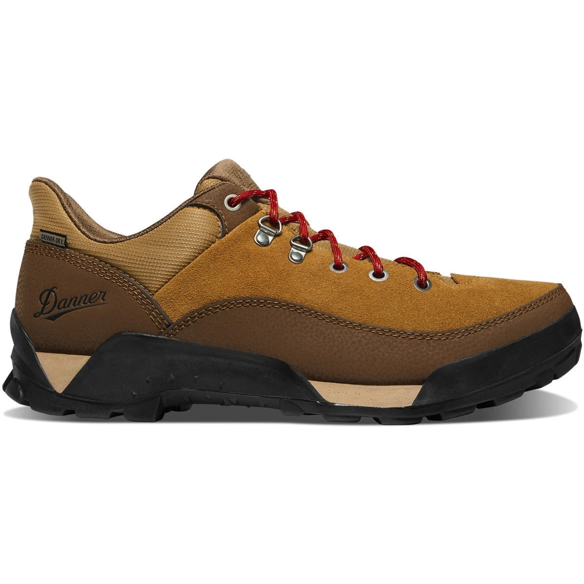 Danner Men's Panorama Low 4" Waterproof Hiking Shoe - Brown/Red - 63470 2 Danner Men's Panorama Low 4" Waterproof Hiking Shoe - Brown/Red - 63470 - Image 2