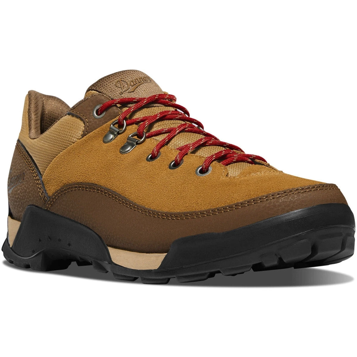 Danner Men's Panorama Low 4" Waterproof Hiking Shoe - Brown/Red - 63470 1 Danner Men's Panorama Low 4" Waterproof Hiking Shoe - Brown/Red - 63470