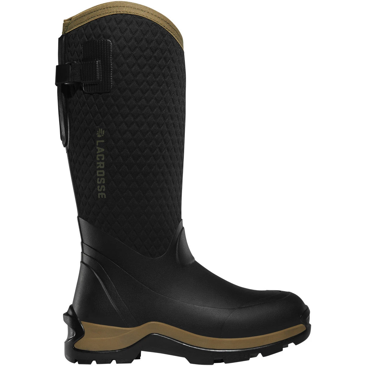 Lacrosse Women's Alpha Thermal 14" WP Rubber Work Boot - Black - 644108 1 Lacrosse Women's Alpha Thermal 14" WP Rubber Work Boot - Black - 644108