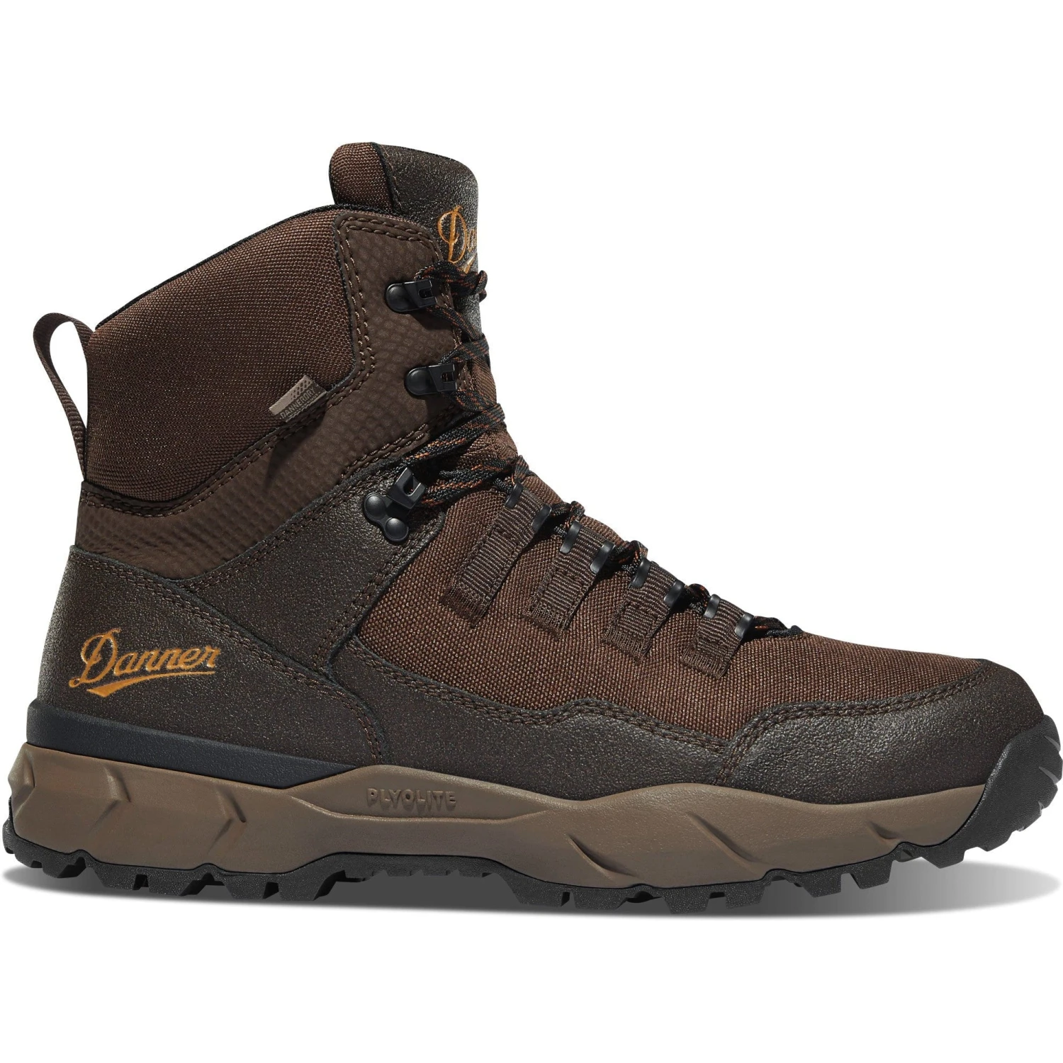 Danner Men's Vital Trail 6" WP Hiking Boot - Coffee Brown - 65300 2 Danner Men's Vital Trail 6" WP Hiking Boot - Coffee Brown - 65300 - Image 2