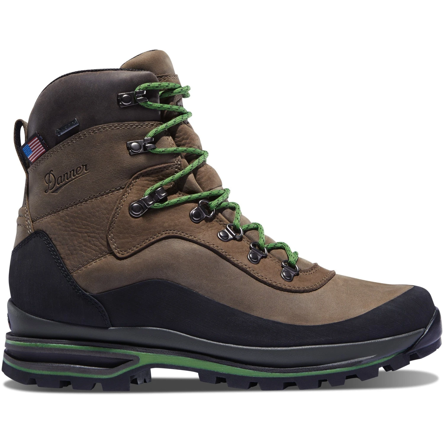 Danner Men's Crag Rat 7" WP Made In USA Hiking Boot - Brown - 67810 2 Danner Men's Crag Rat 7" WP Made In USA Hiking Boot - Brown - 67810 - Image 2