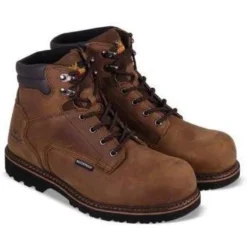 Thorogood Men's V-Series 6" WP Comp Toe Work Boot - Brown - 804-3236