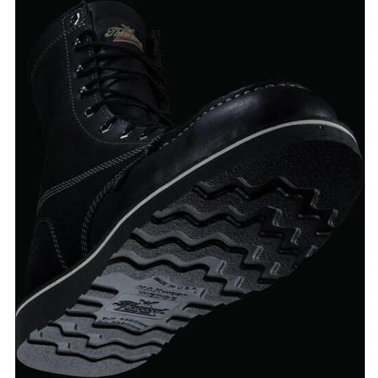 Thorogood Men's American Heritage Midnight 8" Stl Toe USA Made Wedge Work Boot - 804-6208 4 Thorogood Men's American Heritage Midnight 8" Stl Toe USA Made Wedge Work Boot - 804-6208 - Image 4