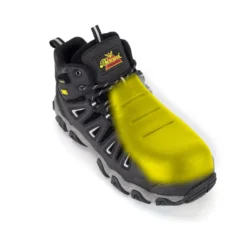 Thorogood Men's Crosstrex Metguard Mid Safety Toe WP Work Boot - 804-6490 -Wolverine Sales Shop 804 6490 inside