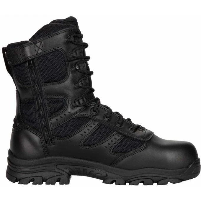 Thorogood Men's The Deuce 8" WP Side Zip Duty Boot - Black - 834-6219 4 Thorogood Men's The Deuce 8" WP Side Zip Duty Boot - Black - 834-6219 - Image 4