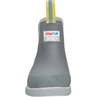 Xtratuf Women's Ankle 6" WP Slip Resist Deck Sport Boot -Grey- ADSW108 4 Xtratuf Women's Ankle 6" WP Slip Resist Deck Sport Boot -Grey- ADSW108 - Image 4