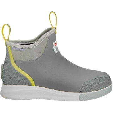 Xtratuf Women's Ankle 6" WP Slip Resist Deck Sport Boot -Grey- ADSW108 2 Xtratuf Women's Ankle 6" WP Slip Resist Deck Sport Boot -Grey- ADSW108 - Image 2