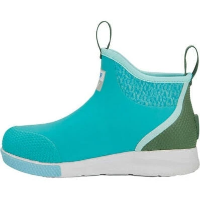 Xtratuf Women's Ankle 6" WP Slip Resist Deck Sport Boot -Green- ADSW-300 3 Xtratuf Women's Ankle 6" WP Slip Resist Deck Sport Boot -Green- ADSW-300 - Image 3