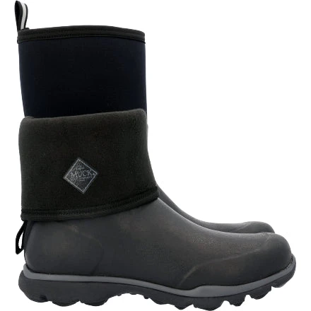 Muck Men's Arctic Excursion Mid 12" WP Rubber Work Boot- Black - AEP-000 3 Muck Men's Arctic Excursion Mid 12" WP Rubber Work Boot- Black - AEP-000 - Image 3