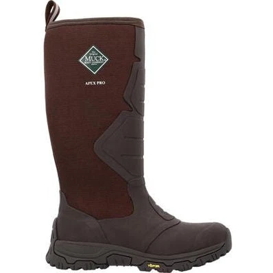 Muck Men's Apex Pro 16" WP Insulated Outdoor Work Boot - Brown - APMS900 2 Muck Men's Apex Pro 16" WP Insulated Outdoor Work Boot - Brown - APMS900 - Image 2