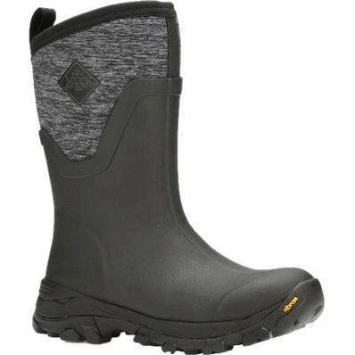 Muck Women's Arctic Ice AGAT Mid WP Outdoor Boot - Black - ASVMA-100 1 Muck Women's Arctic Ice AGAT Mid WP Outdoor Boot - Black - ASVMA-100