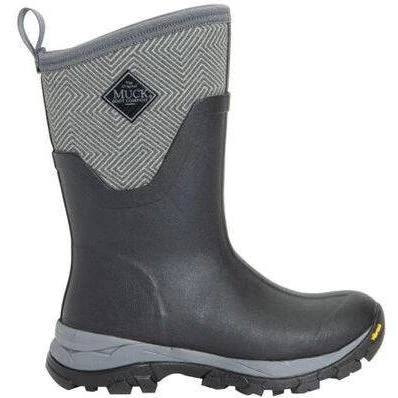 Muck Women's Arctic Ice AGAT Mid WP Outdoor Boot - Black - ASVMA-101 2 Muck Women's Arctic Ice AGAT Mid WP Outdoor Boot - Black - ASVMA-101 - Image 2