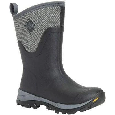 Muck Women's Arctic Ice AGAT Mid WP Outdoor Boot - Black - ASVMA-101 1 Muck Women's Arctic Ice AGAT Mid WP Outdoor Boot - Black - ASVMA-101