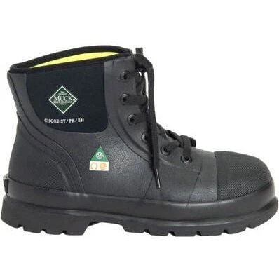 Muck Men's Chore Classic 6" Steel Toe WP PR Work Boot- Black- C6ST-CSA 2 Muck Men's Chore Classic 6" Steel Toe WP PR Work Boot- Black- C6ST-CSA - Image 2