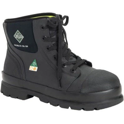 Muck Men's Chore Classic 6" Steel Toe WP PR Work Boot- Black- C6ST-CSA 1 Muck Men's Chore Classic 6" Steel Toe WP PR Work Boot- Black- C6ST-CSA