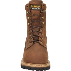 Carolina Women's Elm 8" Comp Toe WP Slip Resist Work Boot -Brown- CA1435 -Wolverine Sales Shop CA1435 500xauto Toe