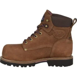Carolina Women's Parthenon 6" Comp Toe WP Work Boot- Brown - CA1630 -Wolverine Sales Shop CA1630 Instep