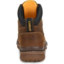 Carolina Men's Dormite 6" Comp Toe WP Work Boot - Dark Brown - CA3558 -Wolverine Sales Shop CA3558 Heel