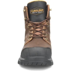 Carolina Men's Falcon 6" Steel Toe WP Metguard Work Boot -Brown- CA3591 -Wolverine Sales Shop CA3591 500xauto Toe
