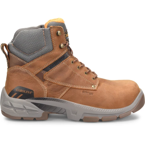 Carolina Men's Duke 6" Carbon Comp Toe WP Work Boot - Brown - CA5540 1 Carolina Men's Duke 6" Carbon Comp Toe WP Work Boot - Brown - CA5540