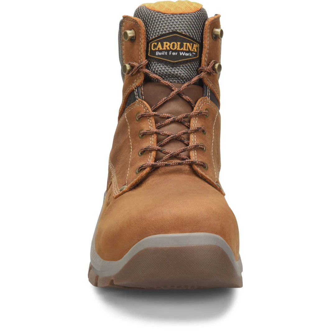 Carolina Men's Duke 6" Carbon Comp Toe WP Work Boot - Brown - CA5540 4 Carolina Men's Duke 6" Carbon Comp Toe WP Work Boot - Brown - CA5540 - Image 4
