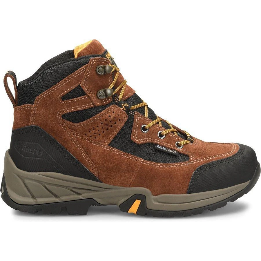 Carolina Men's Limestone 6" Steel Toe WP Hiker Work Shoe Brown- CA5546 2 Carolina Men's Limestone 6" Steel Toe WP Hiker Work Shoe Brown- CA5546 - Image 2