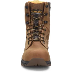 Carolina Men's Subframe 8" WP Side Zip Comp Toe Work Boot -Brown- CA5552 -Wolverine Sales Shop CA5552 500xauto Toe