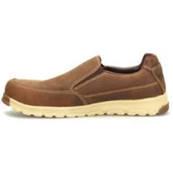 Carolina Men's S-117 Aluminum Toe Slip-On Work Shoe - Brown - CA5572 -Wolverine Sales Shop CA5572 Instep
